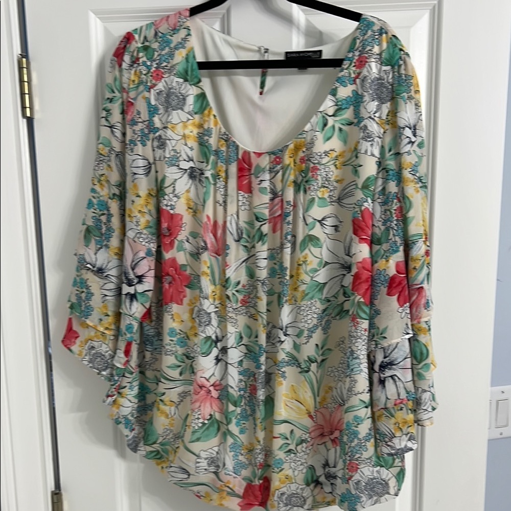 Sara Michelle Floral Print Women's blouse